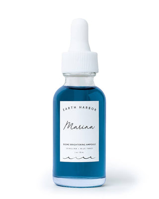 Earth Harbor,MARINA Biome Brightening Ampoule: Blue Tansy + Squalane,850006541034,Lotions & moisturisers,Skin-Nomad