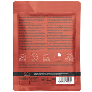 BEAUTYPRO,VITAMIN C Brightening Sheet Mask - 100% Biodegradable,mask,,Skin-Nomad