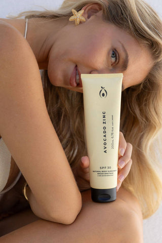 Avocado Zinc,SPF 30 Natural Body Sunscreen,Sunscreen,Skin-Nomad