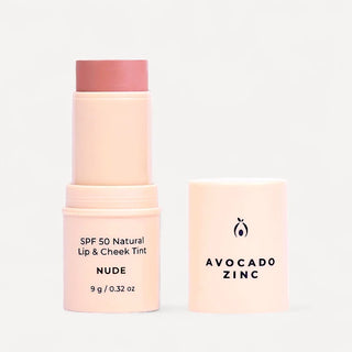 Avocado Zinc,SPF 50 Natural Lip & Cheek Tint,blush,694536823099,Skin-Nomad