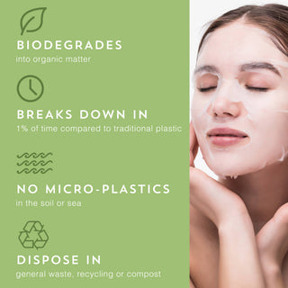 BEAUTYPRO,CICA + NIACINAMIDE Blemish Control Mask - 100% Biodegradable,mask,,Skin-Nomad