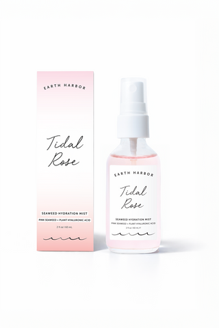 Earth Harbor Naturals TIDAL ROSE Seaweed Hydration Mist