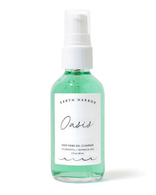 Earth Harbor,Deep Pore Gel Cleanser: Chlorophyll + Botanical BHA,,Facial Cleansers,Skin-Nomad