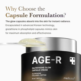 Medicube,AGE-R Glutathione Glow Capsule Cream,moisturiser,8800240573188,Skin-Nomad