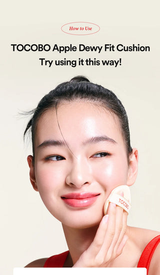 TOCOBO,Apple Dewy Fit Cushion,cushion foundation,8809835061796,Skin-Nomad