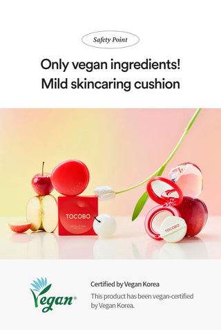 TOCOBO,Apple Dewy Fit Cushion,cushion foundation,8809835061796,Skin-Nomad