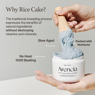 ARENCIA,Blue Hyssop Rice Mochi Cleanser,8809562191070,Facial Cleansers,Skin-Nomad
