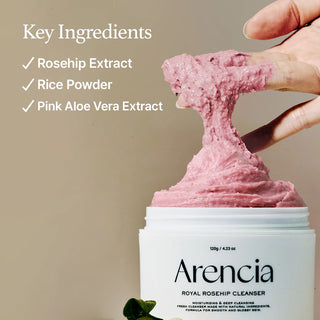 ARENCIA,Fresh Royal Rosehip Mochi Cleanser,8809562191803,Facial Cleansers,Skin-Nomad