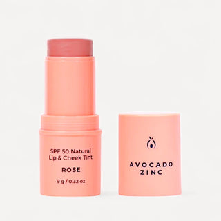Avocado Zinc,SPF 50 Natural Lip & Cheek Tint,blush,694536823099,Skin-Nomad