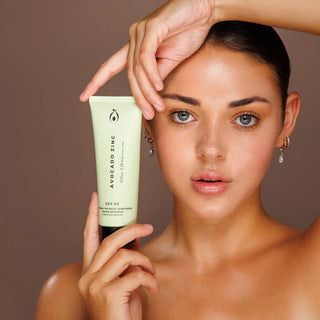 Avocado Zinc,SPF 50 Natural Physical Sunscreen,sunscreen,694536823037,Skin-Nomad