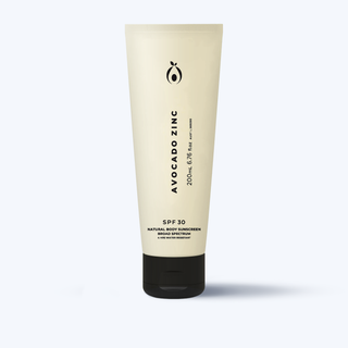 Avocado Zinc SPF 30 Natural Body Sunscreen
