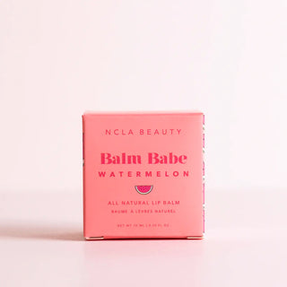 NCLA Beauty,Balm Babe Watermelon Lip Balm,672975068943,Lip Balms,Skin-Nomad