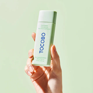 TOCOBO,CICA CALMING SUN SERUM 50ML SPF50+ PA+,sunscreen,8809835060447,Skin-Nomad