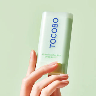 TOCOBO CICA Cooling Sun Stick — texture