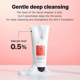 COSRX,Salicylic Acid Daily Gentle Cleanser,Facial Cleansers,Skin-Nomad