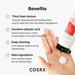 COSRX,Salicylic Acid Daily Gentle Cleanser,Facial Cleansers,Skin-Nomad