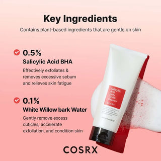 COSRX,Salicylic Acid Daily Gentle Cleanser,Facial Cleansers,Skin-Nomad