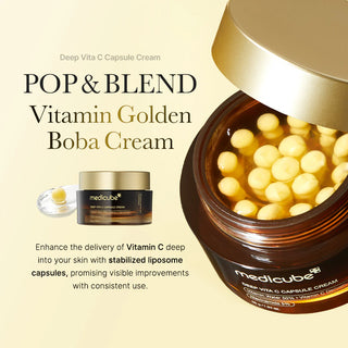 Medicube,Deep Vita C Capsule Cream,8809982769866,Face moisturisers,Skin-Nomad