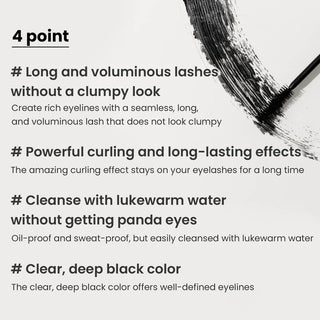 Heimish,Dailism Smudge Stop Mascara Curling,Makeup,Skin-Nomad