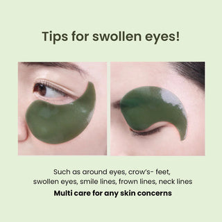 Heimish,Matcha Biome Hydrogel Eye Patch,Eye Masks,Skin-Nomad