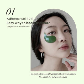Heimish,Matcha Biome Hydrogel Eye Patch,Eye Masks,Skin-Nomad