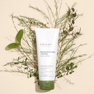 Mary&May,Houttuynia Cordata + Tea Tree Cleansing Foam,8809670680978,Facial Cleansers,Skin-Nomad