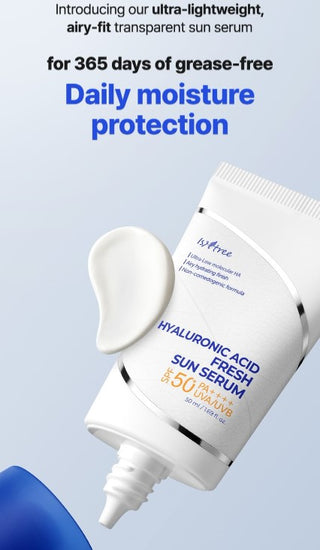 ISNTREE,Hyaluronic Acid Fresh Sun Serum SPF50+ PA++++,Sunscreen,Skin-Nomad