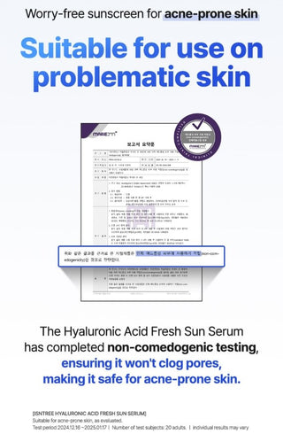 ISNTREE,Hyaluronic Acid Fresh Sun Serum SPF50+ PA++++,Sunscreen,Skin-Nomad