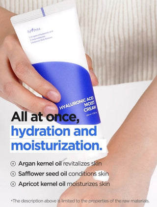 ISNTREE,Hyaluronic Acid Moist Cream,Lotions & moisturisers,Skin-Nomad