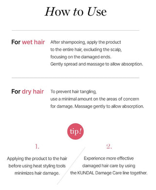 KUNDAL,Protein Bonding Care No Wash Treatment,Hair Care,Skin-Nomad