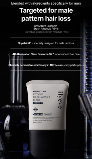 lilyeve Grow:Turn Exosome Brush Ampoule Prime