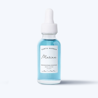 Earth Harbor Naturals MARINA Biome Brightening Ampoule: Blue Tansy + Squalane