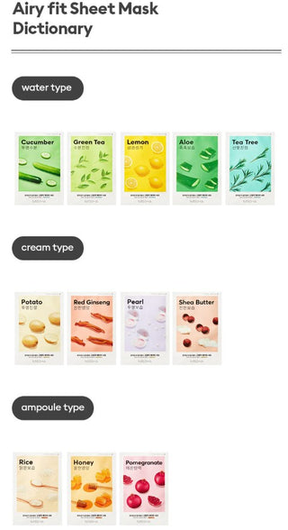 MISSHA,Airy Fit Sheet Mask,Skin Care Masks & Peels,Skin-Nomad