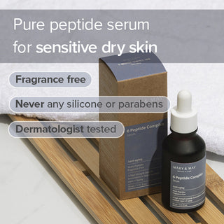 Mary&May,6 Peptide Complex Serum,8809670680824,Face Serums,Skin-Nomad