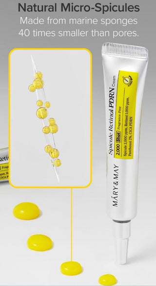 Mary&May,Spicule Retinol PDRN Cream,Lotions & moisturisers,Skin-Nomad