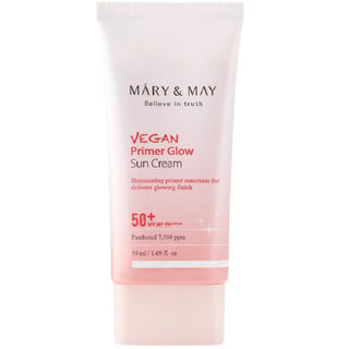 Mary&May,Vegan Primer Glow Sun Cream SPF50+,8809670682019,Sunscreen,Skin-Nomad