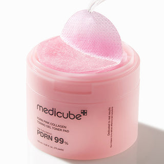 Medicube,PDRN Pink Collagen Toning Gel Toner Pad,Skin Care Tools,Skin-Nomad
