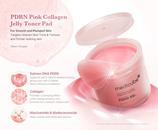 Medicube,PDRN Pink Collagen Toning Gel Toner Pad,Skin Care Tools,Skin-Nomad