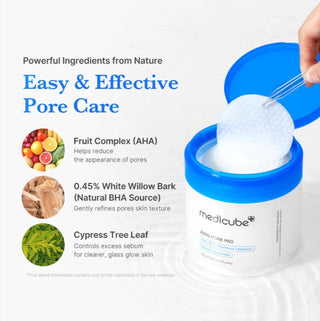 Medicube,Zero Pore Pad 2.0,Skin Care Tools,Skin-Nomad