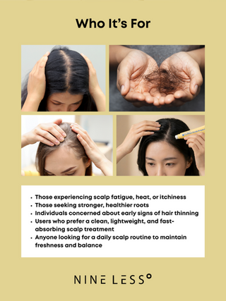 NINE LESS,Root-Biome Caffeine Scalp Ampoule,Hair Care,Skin-Nomad