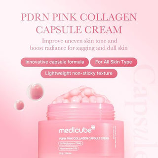 Medicube,PDRN PINK COLLAGEN CAPSULE CREAM,moisturizer,8800256118885,Skin-Nomad