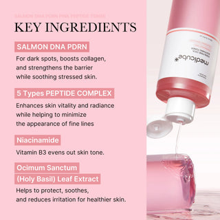 Medicube,PDRN Pink Cica Soothing Toner,8800256112234,Toners,Skin-Nomad