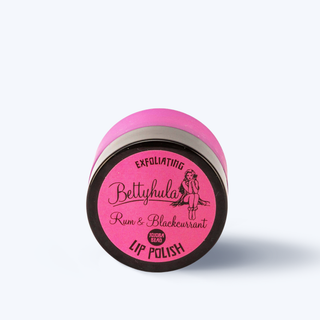 BettyHula Exfoliating Lip Scrub, Rum & Blackcurrant
