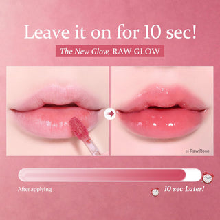 Hince,Raw Glow Gel Tint,8809642485631,Lip Gloss,Skin-Nomad