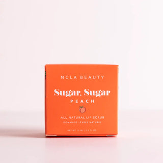 NCLA Beauty,Sugar Sugar Peach Lip Scrub,672975277338,Lip Balms & Treatments,Skin-Nomad