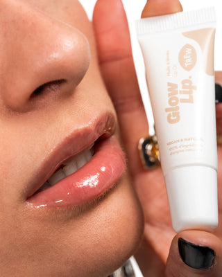 Trew Cosmetic,GlowLip Hydrating Lip Oil Mirror Effect : 100% Natural,,Lip Makeup,Skin-Nomad
