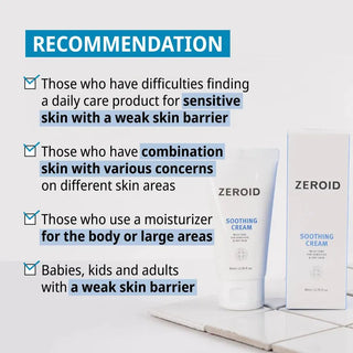ZEROID,Soothing Cream,Lotions & moisturisers,Skin-Nomad