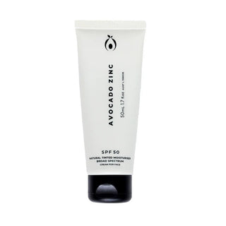 Avocado Zinc,SPF50 Natural Tinted Moisturiser,694536823044,Sunscreen,Skin-Nomad