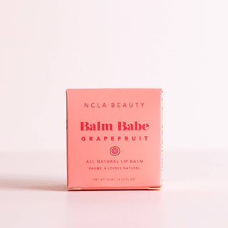 NCLA Beauty,Balm Babe Pink Grapefruit Lip Balm,672975798802,Lip Balms,Skin-Nomad