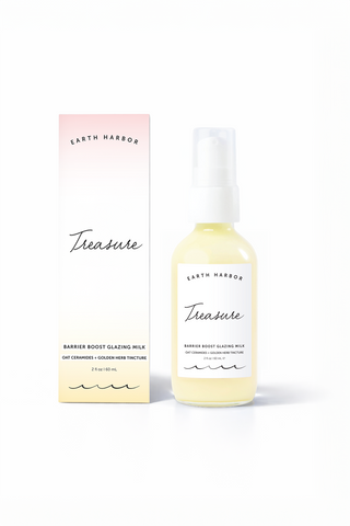 Earth Harbor Naturals TREASURE Barrier Boost Glazing Milk